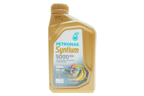 Олива 5W30 SYNTIUM 5000 RN (1L) (RN 0720/MB 226.51) (ACEA C4) PETRONAS Petronas 70543E18EU