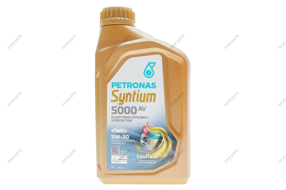 Олива 5W30 SYNTIUM 5000 AV (1L) (LL-04/VW 504 00/507 00/MB 229.51/Porsche C30) PETRONAS Petronas 70950E18EU (фото 1)