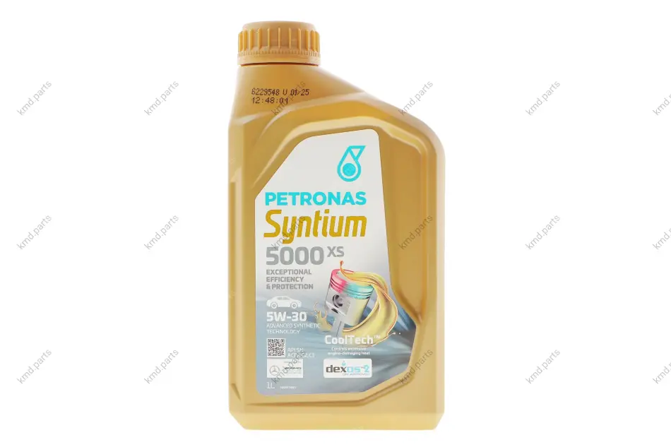Масло 5W30 SYNTIUM 5000 XS (1L) GM Dexos 2 (API SN/ACEA C2/C3) замена для 70660E18EU PETRONAS Petronas 70956E18EU (фото 1)