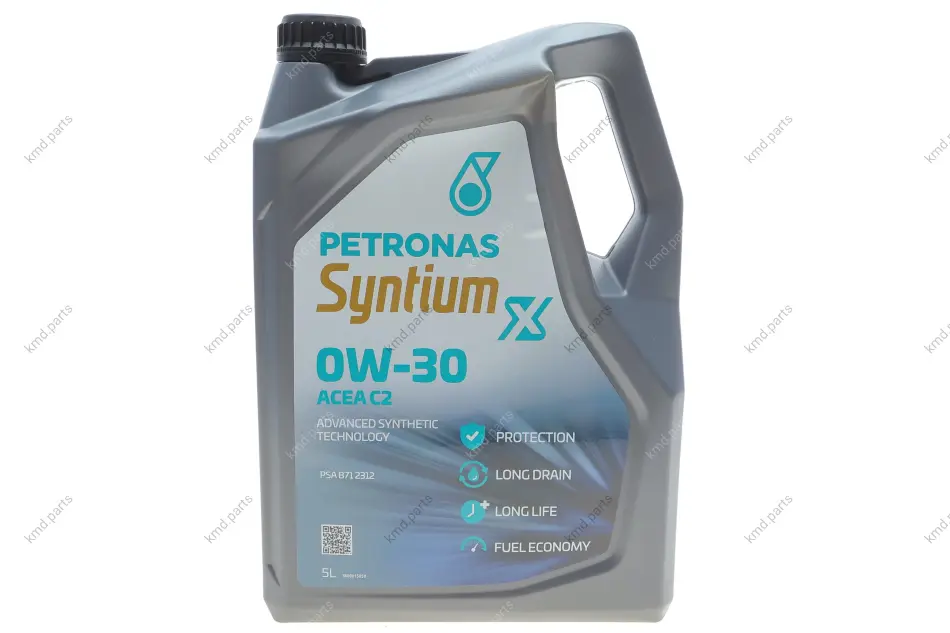 Олива 0W30 SYNTIUM X ACEA C2 (5L) PSA B71 2312 PETRONAS Petronas 70981M12EU (фото 1)