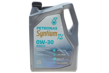 Олива 0W30 SYNTIUM X ACEA C2 (5L) PSA B71 2312 PETRONAS Petronas 70981M12EU