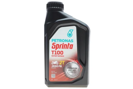 Олива SPRINTA T100 (1L) 2T (ISO-L-EGB/JASO FB) (API TB) PETRONAS Petronas 73122E15EU