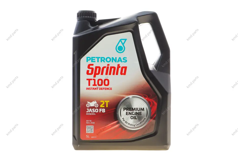 Олива SPRINTA T100 2T (5L) (JASO FB/API TB/ISO EGB) PETRONAS Petronas 73122M12EU (фото 1)