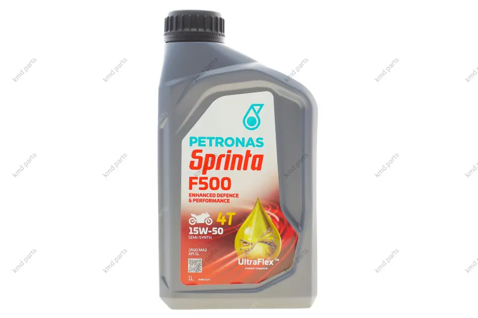 Олива 15W50 SPRINTA F500 4T (1L) (API SL/JASO MA2) PETRONAS Petronas 73127E15EU (фото 1)