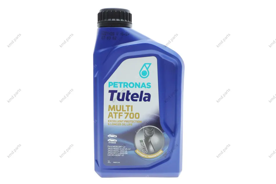 Олива TUTELA MULTI ATF 700 (1L) (DEXRON VI/ Ford MERCON LV/PSA B71 2340) PETRONAS Petronas 76151E15EU (фото 1)