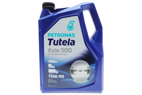 Олива 75W90 TUTELA AXLE 500 (5L) (MIL PRF 2105D) (API GL-5) PETRONAS Petronas 76631M12EU