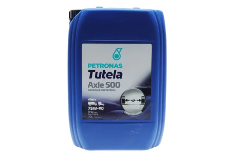 Олива 75W90 TUTELA AXLE 500 (20L) (MIL PRF 2105D) (API GL-5) PETRONAS Petronas 76631R41EU