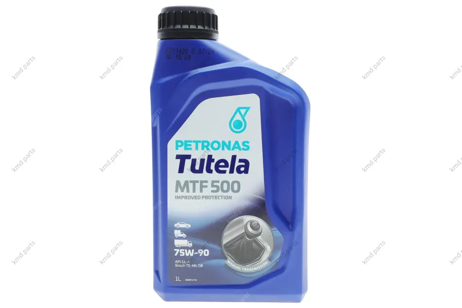 Олива 75W90 TUTELA MTF 500 (1L) (ZF TE-ML 08) (API GL-4) PETRONAS Petronas 76637E15EU (фото 1)