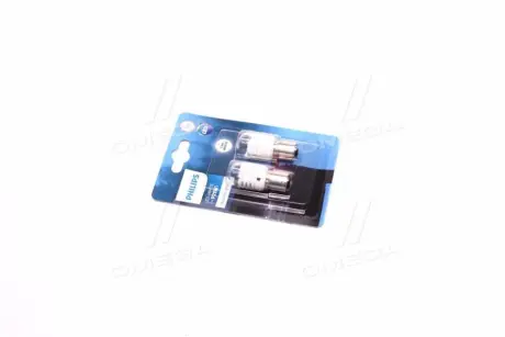 Авто лампа / 2 шт. / LED / 12V / 1,8W / тип: P21W / цоколь: BA15S / 6000K / 190 lm / PHILIPS 11498U30CWB2