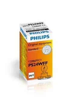 Автомобiльна лампа: 12 [В] PS24W Vision 24W цоколь PG20/3 PHILIPS 12086FFC1