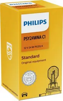 Автомобiльна лампа: 12 [В] PSY24W Vision 24W цоколь BAW15d PHILIPS 12188NAC1