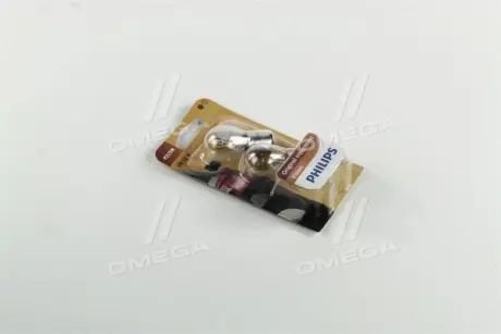Автомобiльна лампа: 12 [В] (к-кт 2шт) P21/5W STANDART 21/5W цоколь BAY15d Blister PHILIPS 12499B2