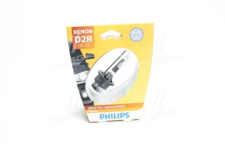Автомобiльна лампа: 12 [В] Ксенон D2R Vision 35W цоколь P32d-3 світлова темп. 4 400K PHILIPS 85126VIS1