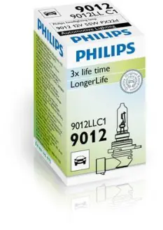 Автомобiльна лампа HIR 2 LongLife, 55W, PX22d, 12V PHILIPS 9012LLC1