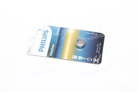 Батарейки кнопкові, лужні PHILIPS A76/01B