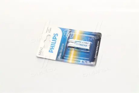 Батарейки циліндричні, лужні PHILIPS LR03E2B/10