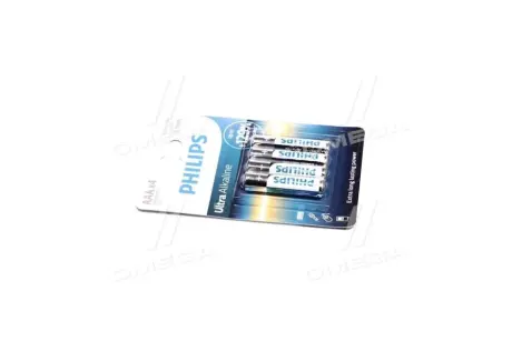 Батарея Philips LR03/AAA Ultra Alkaline В4 (блістер) PHILIPS LR03E4B10