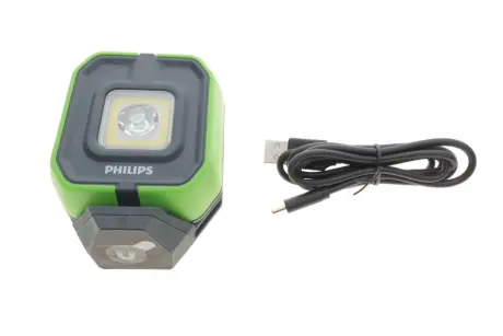 Фонарик-прожектор Xperion 3000 Flood Mini (6000K/режимы 500lm/200lm/300lm/поворот 180°/крючок 180°/магнит) PHILIPS X30FLMI