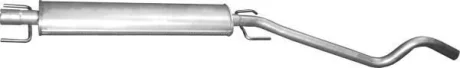Глушник центр. OPEL ASTRA H 1.6, 1.8 (вир-во) POLMOSTROW 17.303