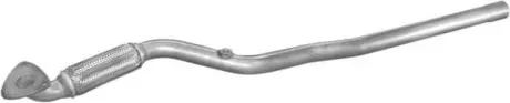Труба приймальна Opel Astra G/Zafira A 1.4i -16V; 1.6i -8V; 1.6i -16V hb, sedan, kombi 09/00 -09/04 POLMOSTROW 17594
