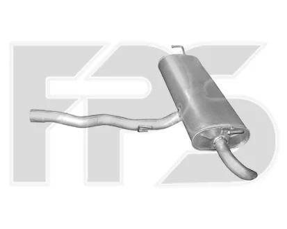 Фото - глушник POLMOSTROW FP 5015 G33 Глушник POLMOSTROW FP 5015 G33