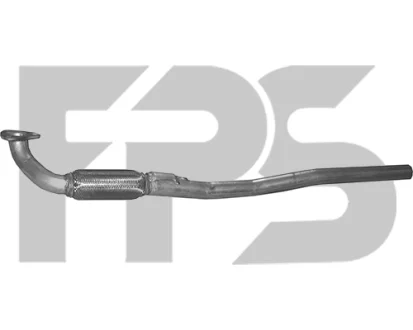 Труба з\'єднувальна вихлопної системи POLMOSTROW FP 5206 G14