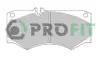 Колодки гальмівні дискові PROFIT 5000-0239 (фото 1)