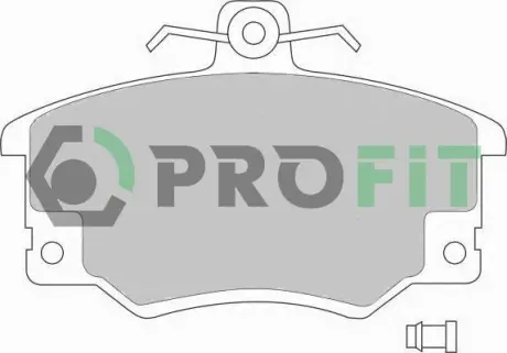 Колодки гальмівні дискові PROFIT 5000-0370