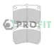 Колодки гальмівні дискові PROFIT 5000-0715 (фото 1)