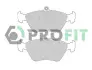 Колодки гальмівні дискові PROFIT 5000-0901 (фото 1)
