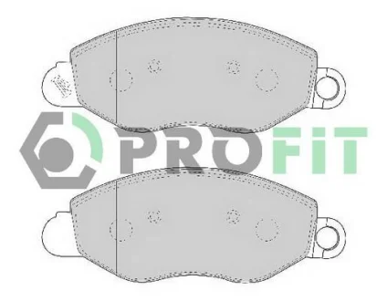 Фото - колодки гальмівні дискові PROFIT 5000-1461 Колодки гальмівні дискові PROFIT 5000-1461