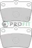 Колодки гальмівні дискові PROFIT 5000-1531 (фото 1)