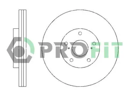 Диск гальмівний PROFIT 5010-1446