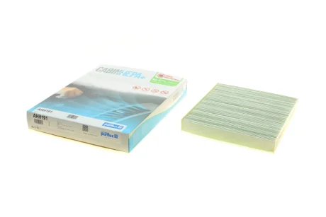 Фільтр салону Skoda Fabia/Roomster/VW Polo 99-10 (антиалергенний, захист від вірусів) CabinHepa+ Purflux AHH191