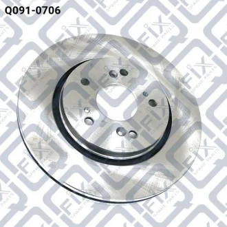 Диск гальмівний (передній) Q-FIX Q-fix Q091-0706