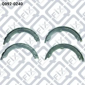 Колодки гальма стоянки Q-fix Q092-0240