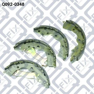 Колодки гальмівні барабанні Q-fix Q092-0348