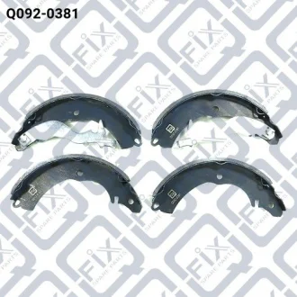 Колодки гальмівні барабанні Q-fix Q092-0381