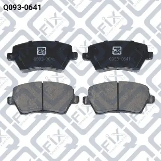 Колодки гальмівні Q-fix Q093-0641
