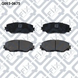 Колодки гальмівні Q-fix Q093-0675