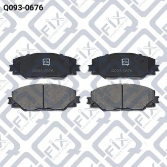 Колодки гальмівні Q-fix Q093-0676