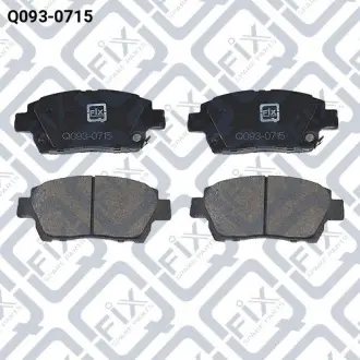 Колодки гальмівні Q-fix Q093-0715