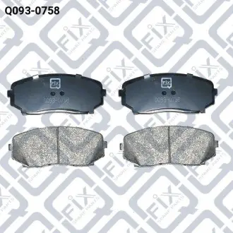Колодки гальмівні Q-fix Q093-0758
