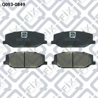 Колодки гальмівні Q-fix Q093-0849