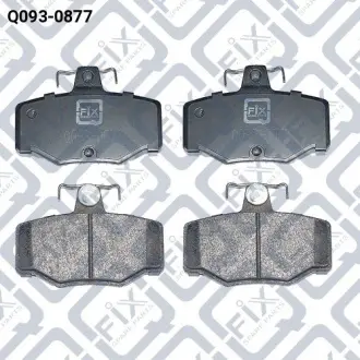 Колодки гальмівні дискові (задні) Q-fix Q093-0877