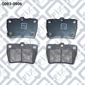 Колодки гальмівні дискові задні Q-fix Q093-0906