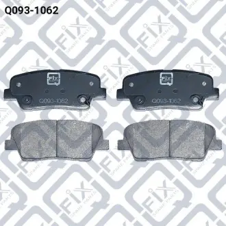 Колодки гальмівні дискові (задні) Q-fix Q093-1062