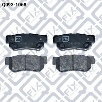 Колодки гальмівні дискові задні Q-fix Q093-1068