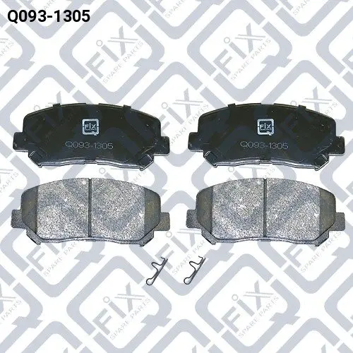 Колодки гальмівні Q-FIX Q-fix Q093-1305 (фото 1)