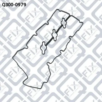 Прокладка кришки клапонов (права) Q-fix Q300-0979